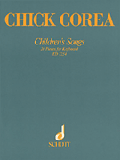 Childrens Songs piano sheet music cover